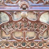 Godin enamelled wood stove