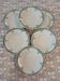 6 antique ironstone soup plates