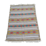 Tapis kilim gris multicolor 100x142cm