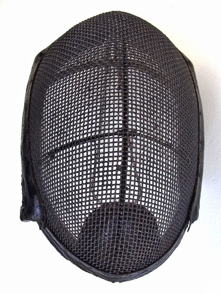 Ancient fencing mask