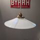 Suspension en opaline blanche, 1930