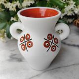 Unique piece, André Baud ceramic vase for Vallauris, 50s-60s