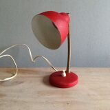 Lamp red metal