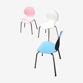 3 children's chairs Galvano Technica
