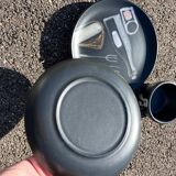 Set of 3 vintage 1960 ceramic plates