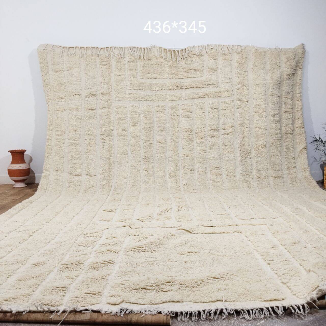 Handmade moroccan berber rug 305 x 207 cm
