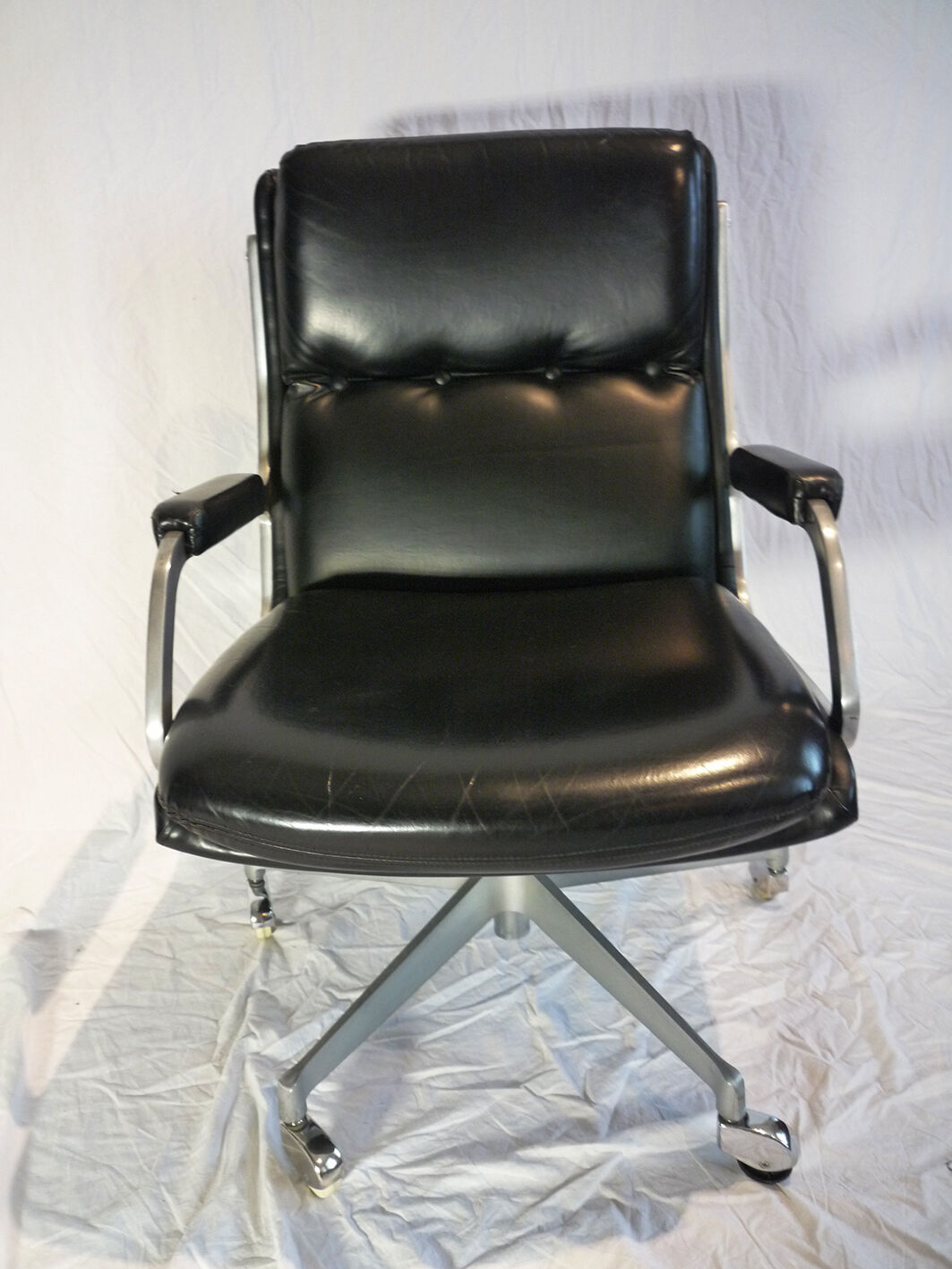 Black imitation office chair
