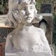 Buste enfant en platre