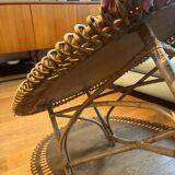 Rattan coffee table 1960