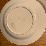 Set of 4 old Gien plates
