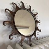 Brutalist sun mirror