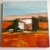 Oil painting on canvas