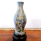 Soliflore vase in partitioned bronze China