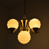 Art deco chandelier Czechoslovakia 1930's