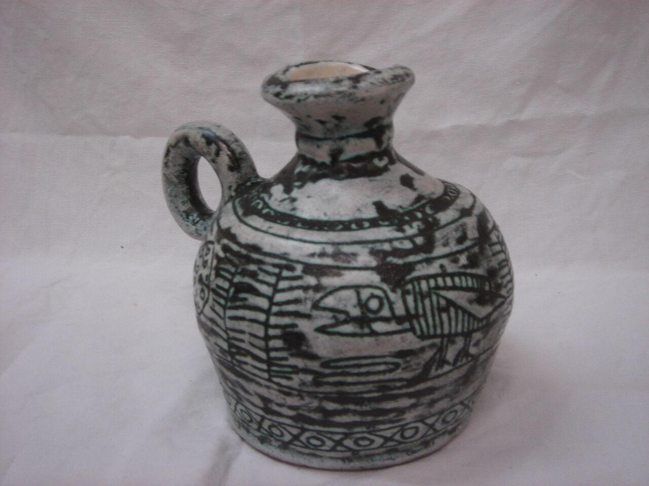 Ceramic pitcher 1950 J.Blin