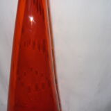 Bubbled diabolo vase, Murano of the 60s