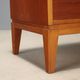 Commode vintage en teck à 3 tiroirs, design Italie, années 1960
