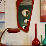 Grand miroir rétroviseur vintage