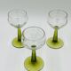 Lot de 3 verres à vin Roemer lisses