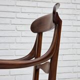 1970s, Italian design by Fratelli Levaggi, 2 armchairs, model "Campanino".