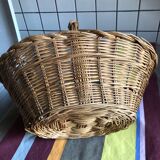 Panier en osier ancien