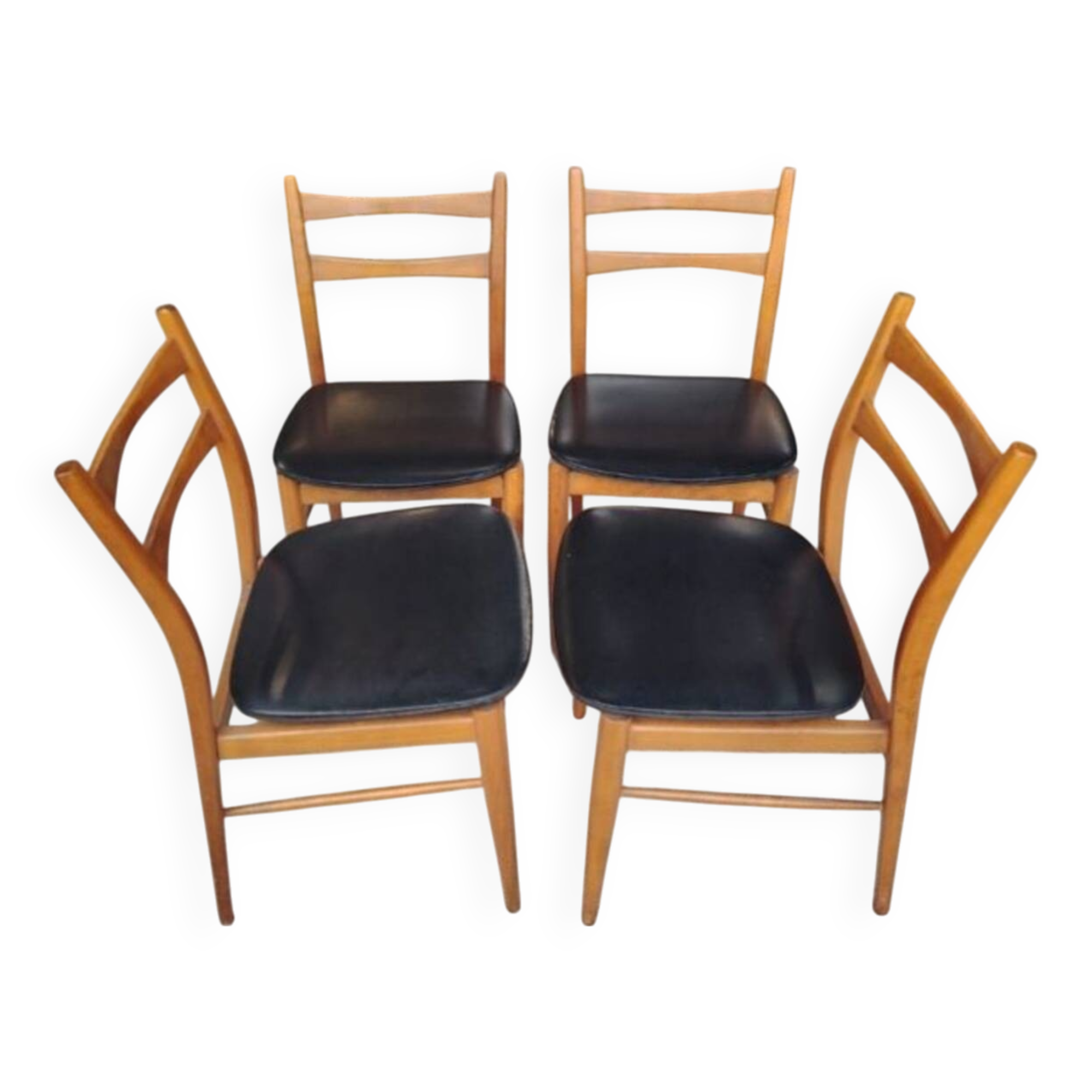 Set of 4 Scandinavian chairs