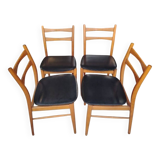 Set of 4 Scandinavian chairs