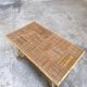 Vintage rattan coffee table