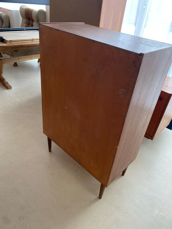 Commode vintage   teck   années 1960   danoise (2)