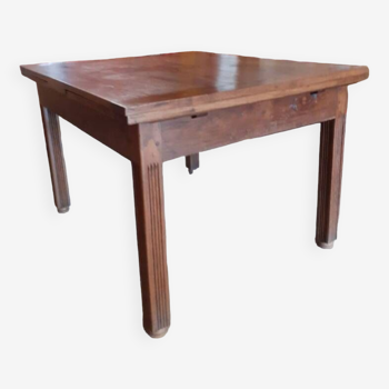 Oak farmhouse table 1950 with extensions