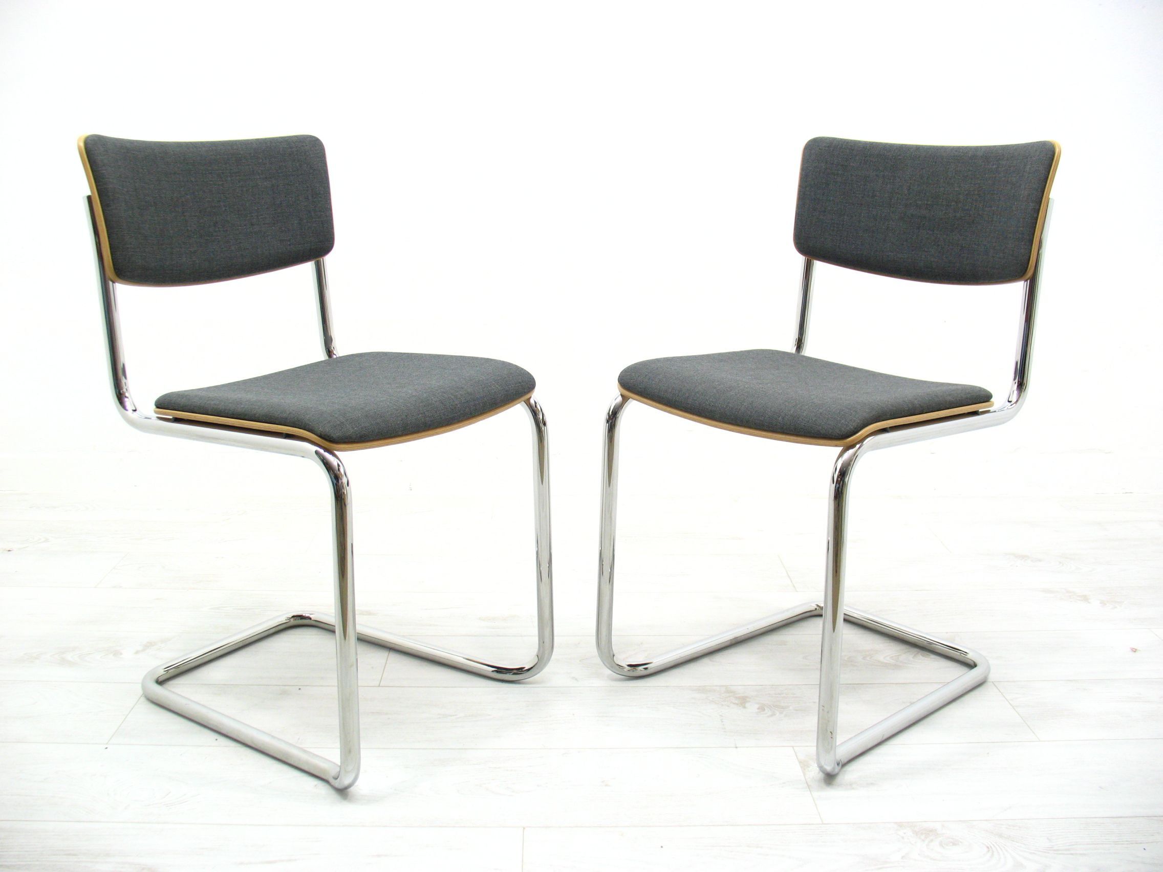 Side Chairs, Thonet S 43 PV