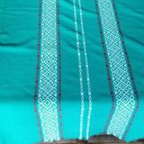 Tablecloth and 8 matching towels Old Green Basque