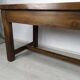 Oak farmhouse table
