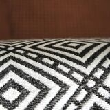 double caned armchair