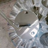 Space Age aluminium lamp