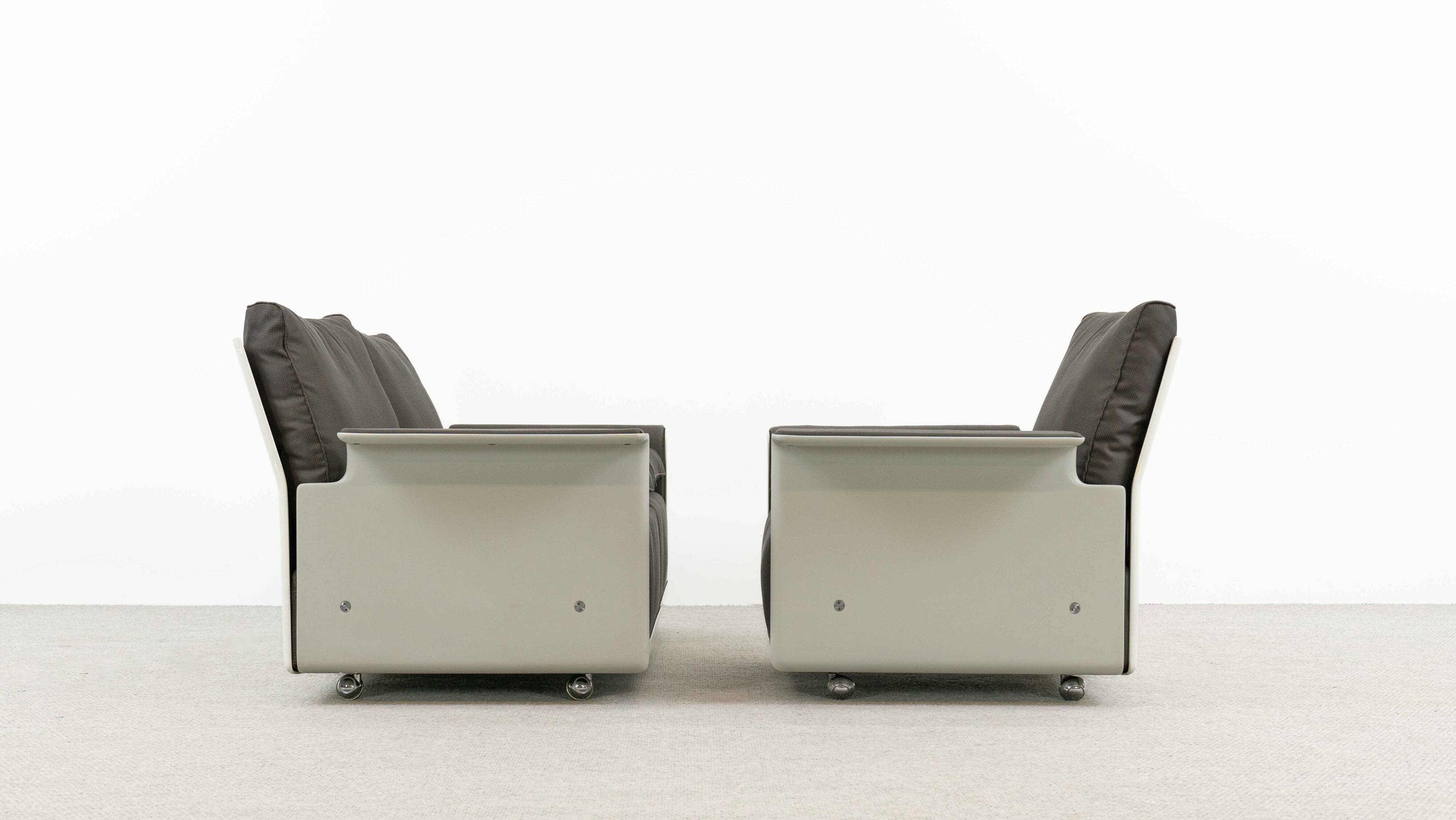 Vitsoe seatgroup by dieter rams, model 620, easychair+sofa