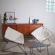 2 x OTI Gammelgaard Diamond Sessel + Tisch