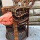 Fauteuil « Emmanuelle » en rotin, 1970