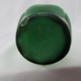 Tulip vase in art deco glass paste