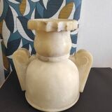 Alabaster lamp or column base