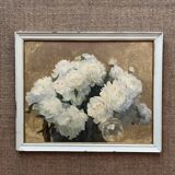 Tableau de pivoines
