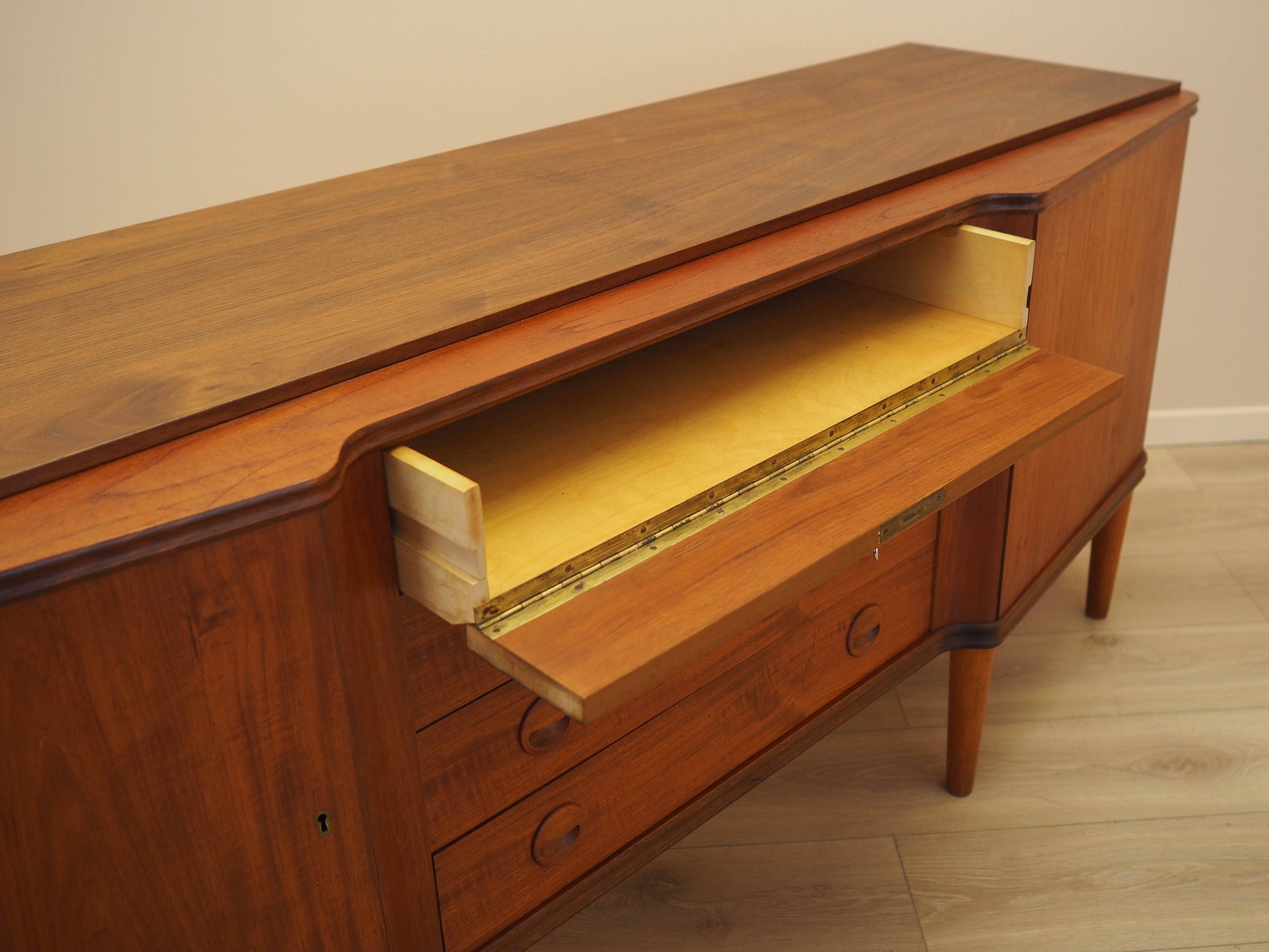 Teak sideboard, Danish design, 1960s, made in Denmark