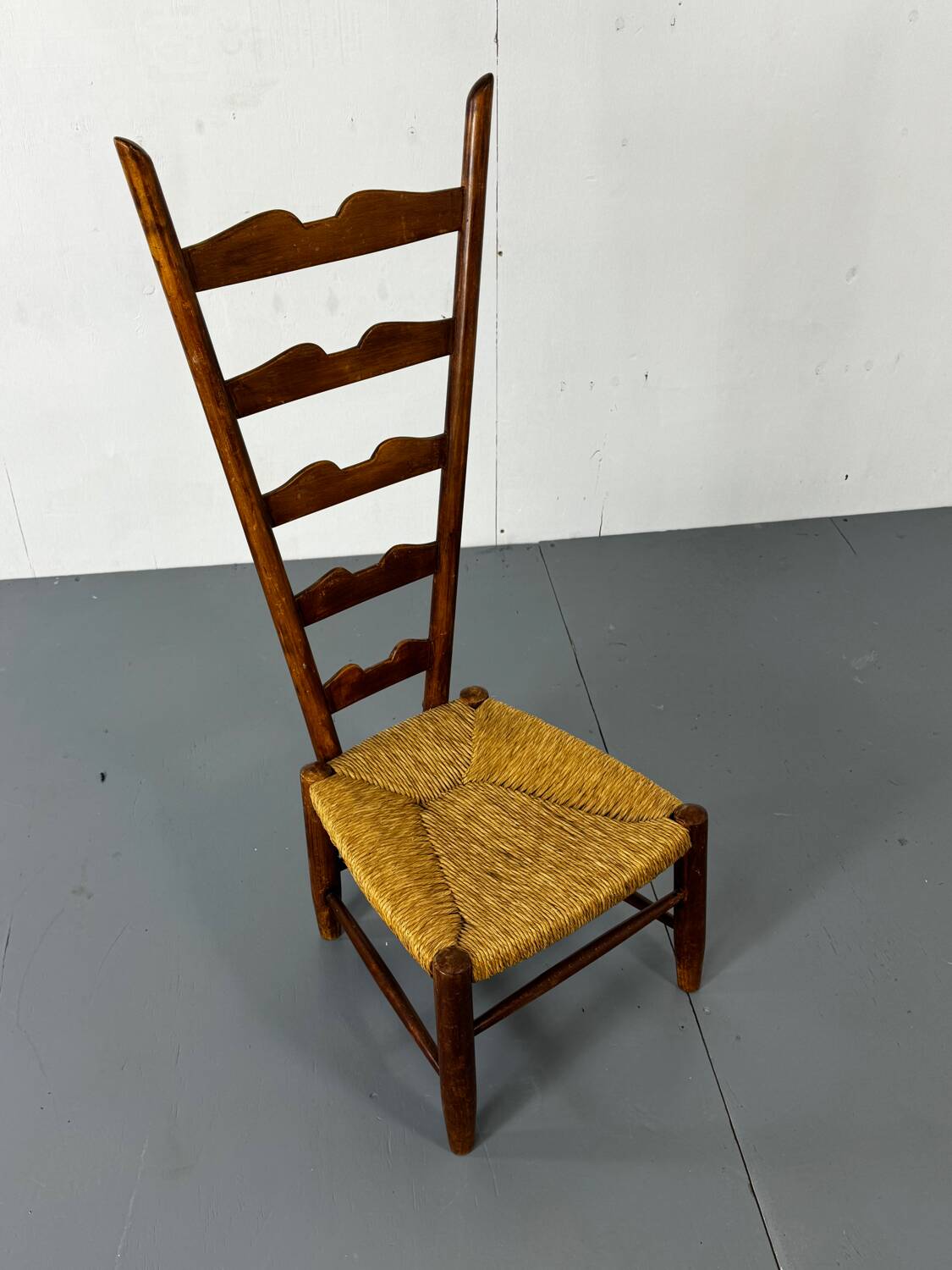 Highback Side Fireside Chair by Gio Ponti for Casa E Giardino, Italy,