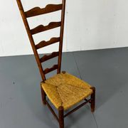 Fauteuil à dossier haut Fireside par Gio Ponti pour Casa E Giardino, Italie.