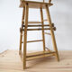 Vintage wooden doll high chair