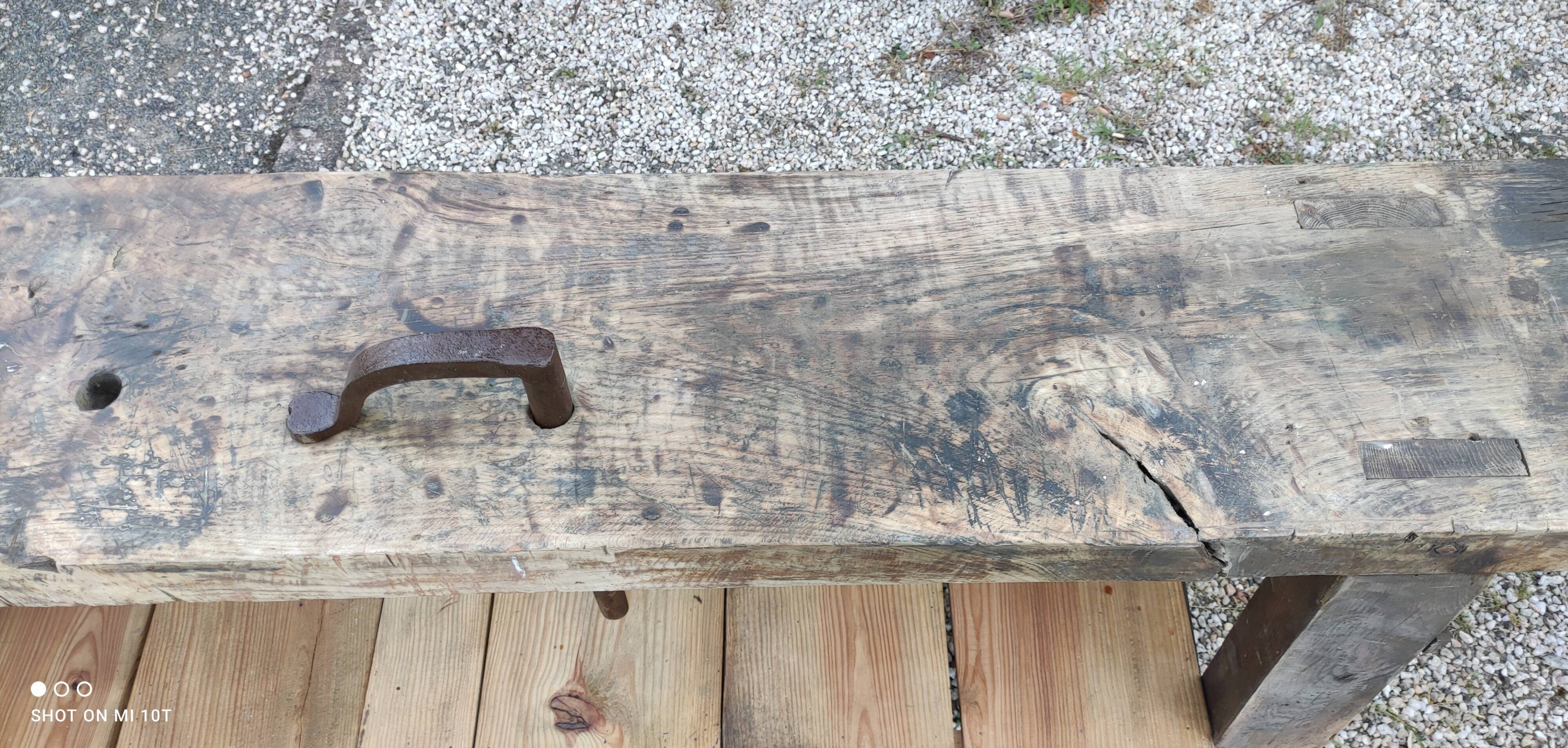Antique workbench/trade furniture
