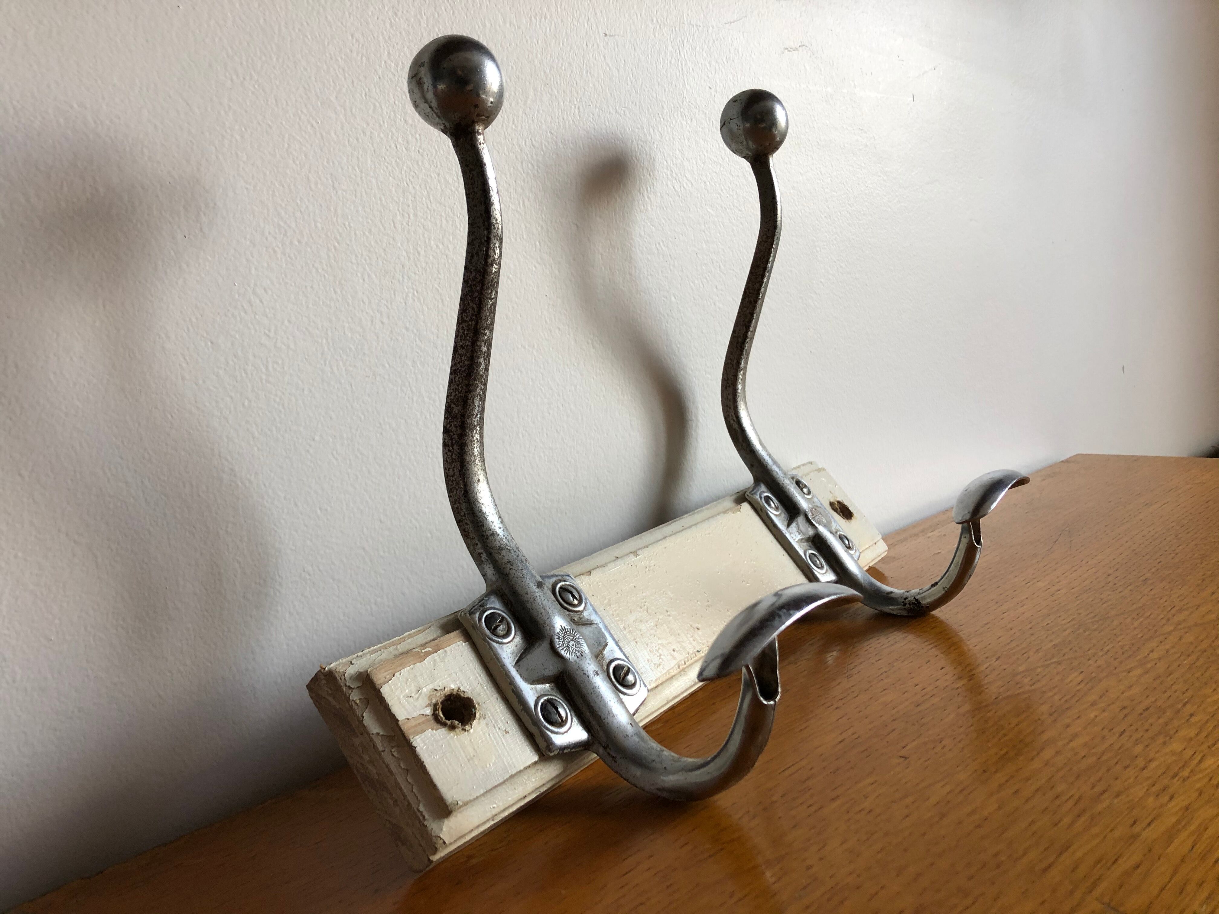 Old coat rack white sun hallmark