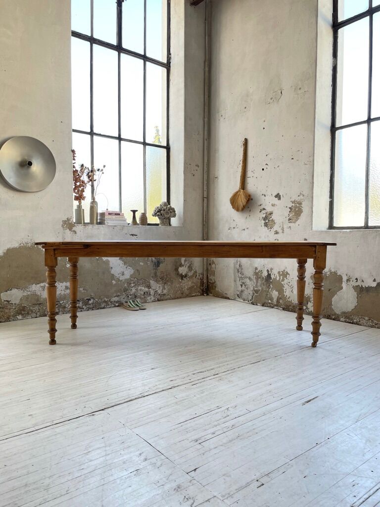 Farm table bistro pine and cherry 210cm