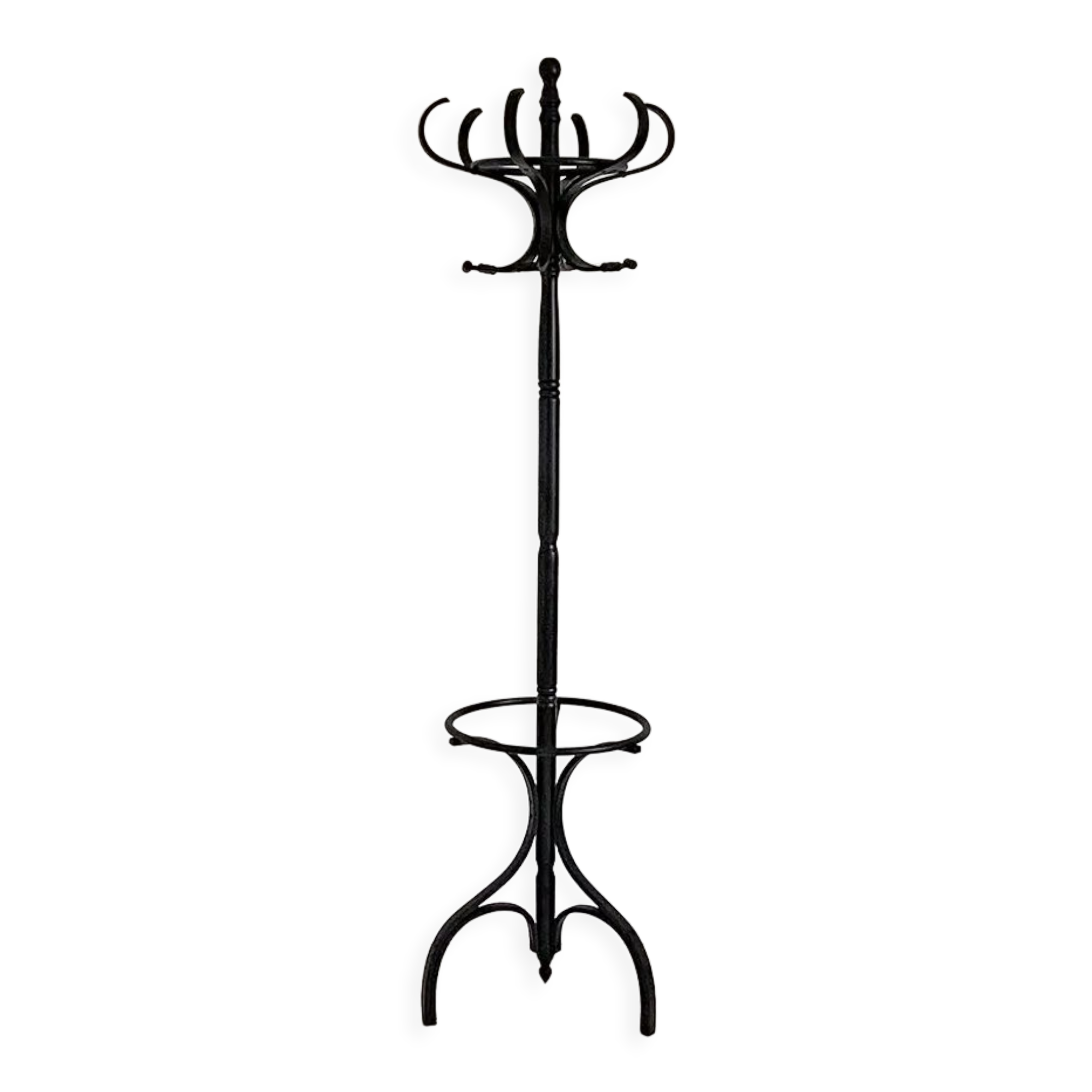 Black Parrot Coat Rack