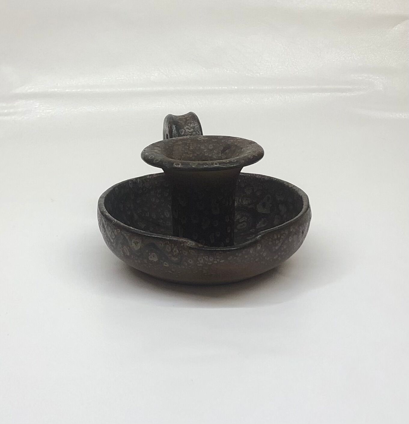 Ceramic candlestick by Jean Austruy